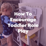 how to encourage toddler role play