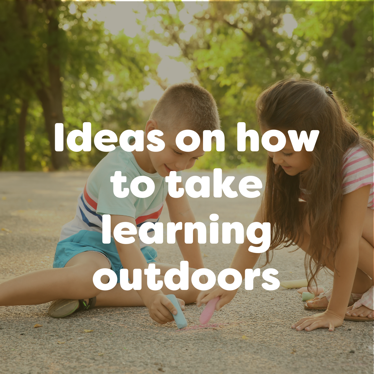 Ideas On How to Take Learning Outdoors