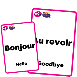 French language flashcard download