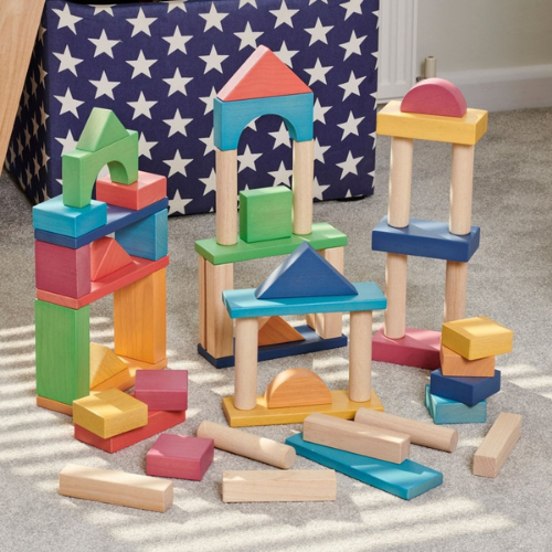 rainbow jumbo block set