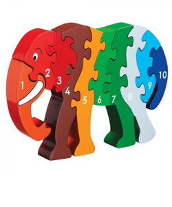 Elephant standing puzzle