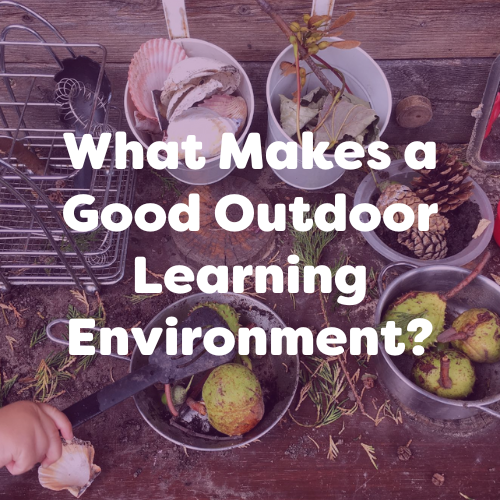 What Makes a Good Outdoor Learning Environment?