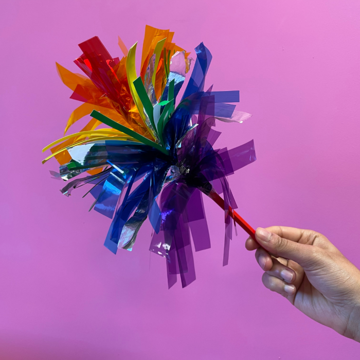 rainbow sparkler