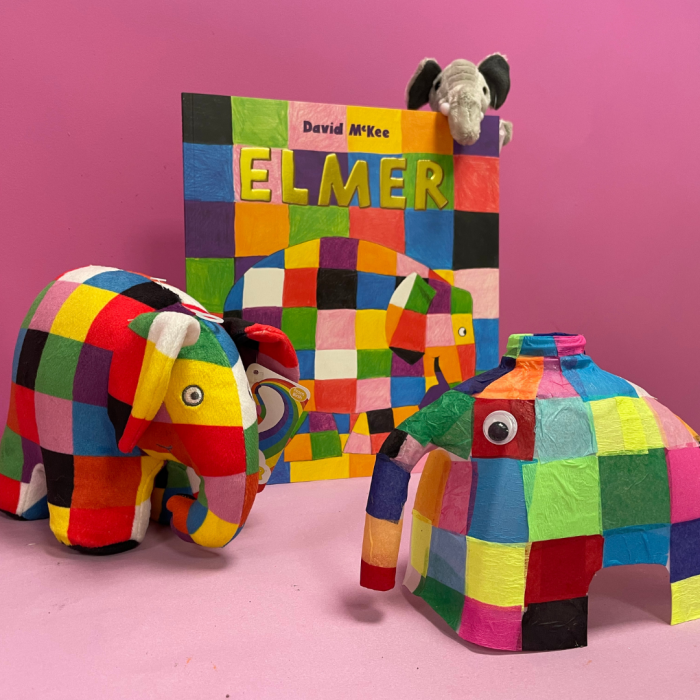 completed elmer craft