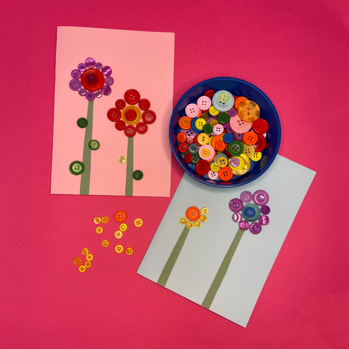 Button Art Cards