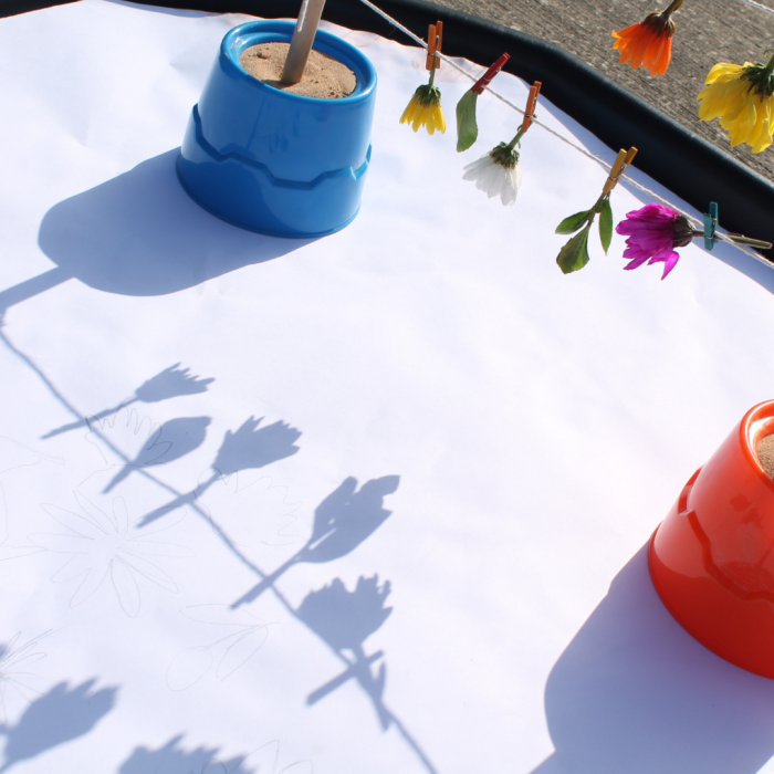 Shadow painting 